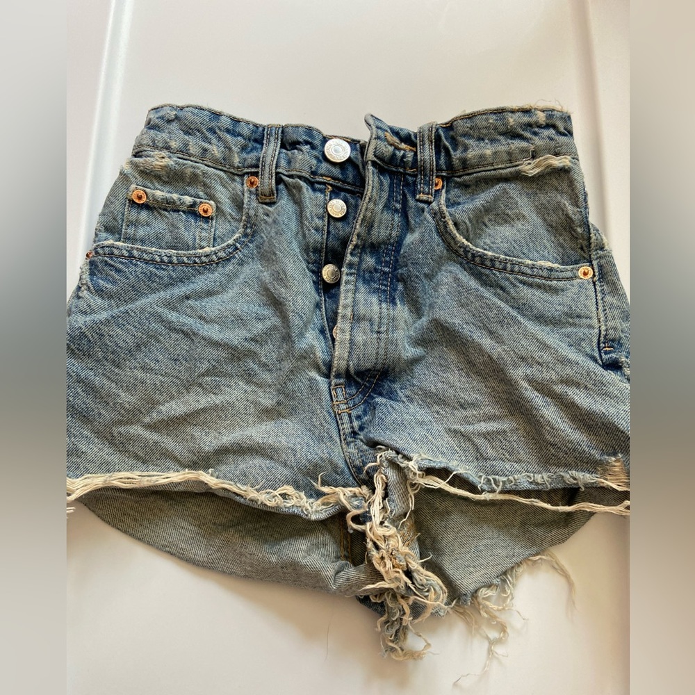 Zara jean shorts